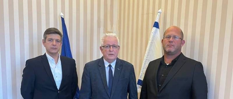 Herzl Center President Met with Mazsihisz President in Budapest